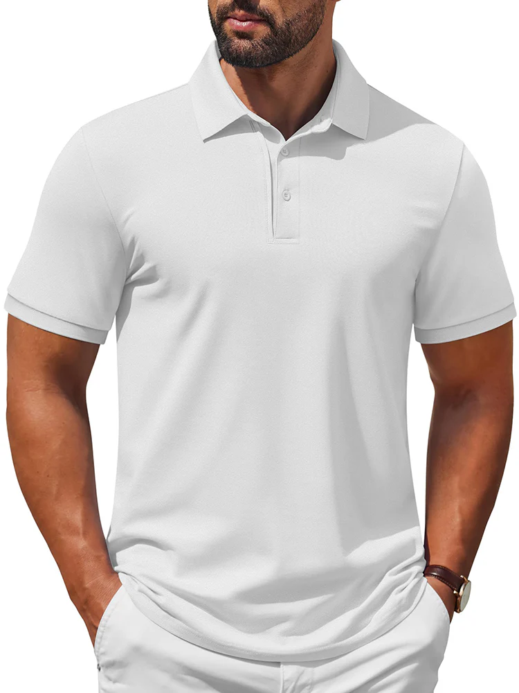 Classic Quick-Dry Golf Polo Shirt (US Only) - Image 6