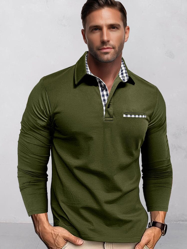Classic Regular Fit Contrast Plaid Shirt - Image 2