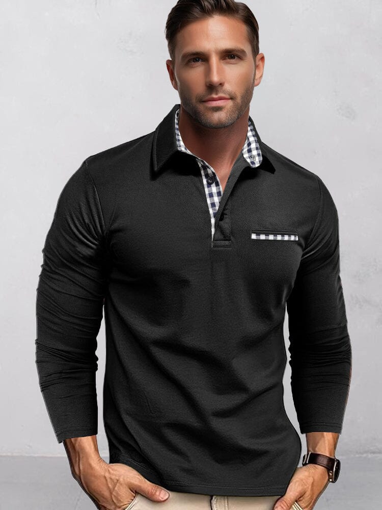 Classic Regular Fit Contrast Plaid Shirt - Image 3
