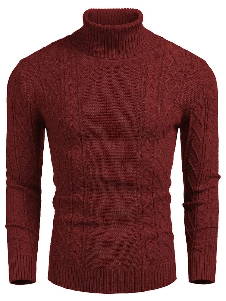 Classic Slim Fit Turtleneck Sweater (US Only) - Image 2