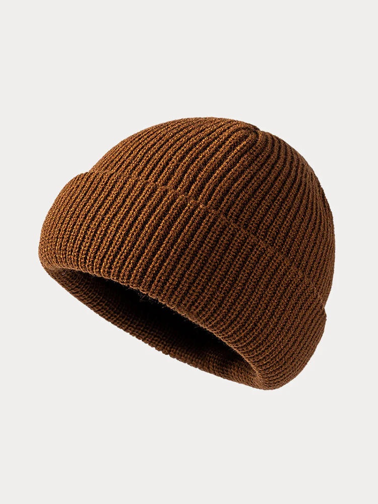 Classic Soft Elastic Knit Beanie - Image 11