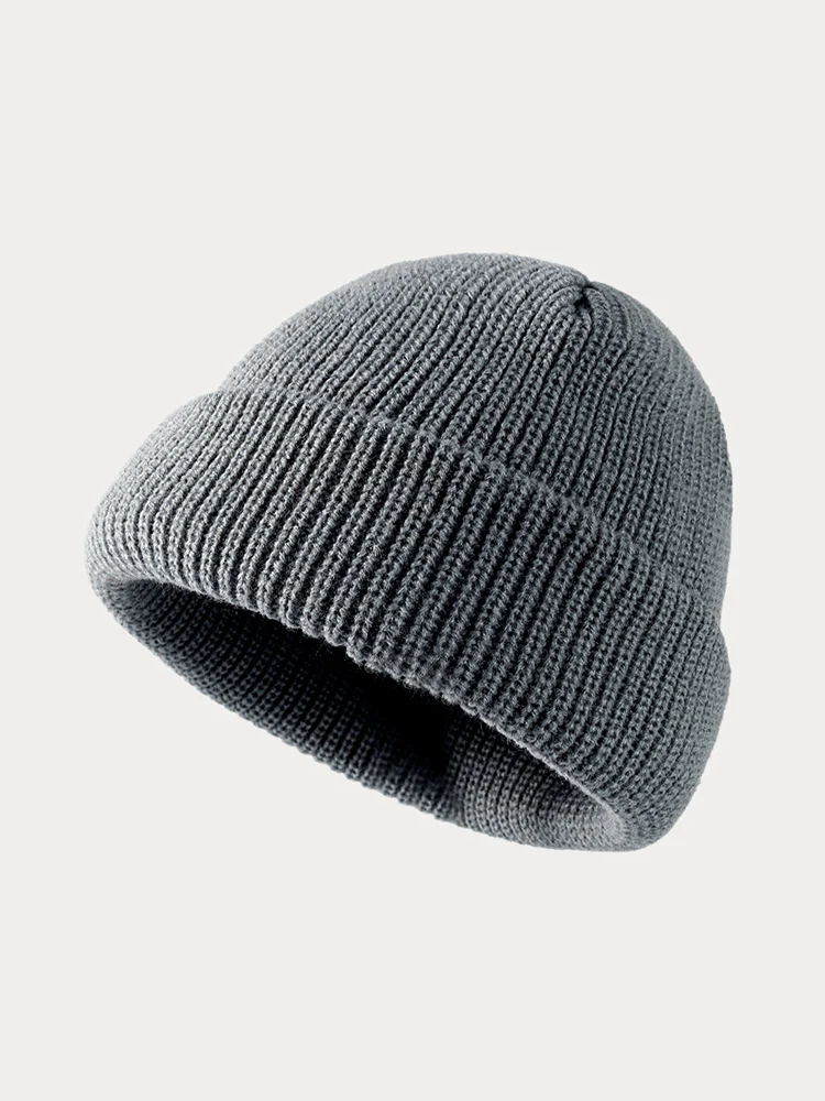 Classic Soft Elastic Knit Beanie - Image 12