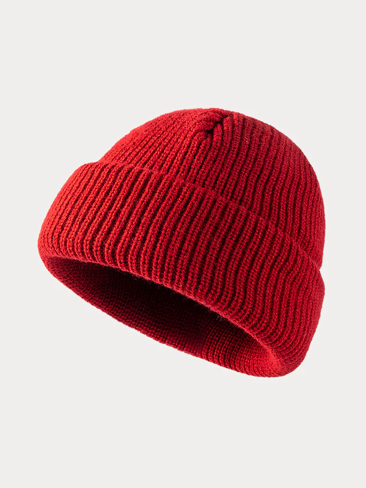 Classic Soft Elastic Knit Beanie - Image 15