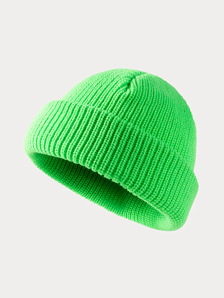 Classic Soft Elastic Knit Beanie - Image 18