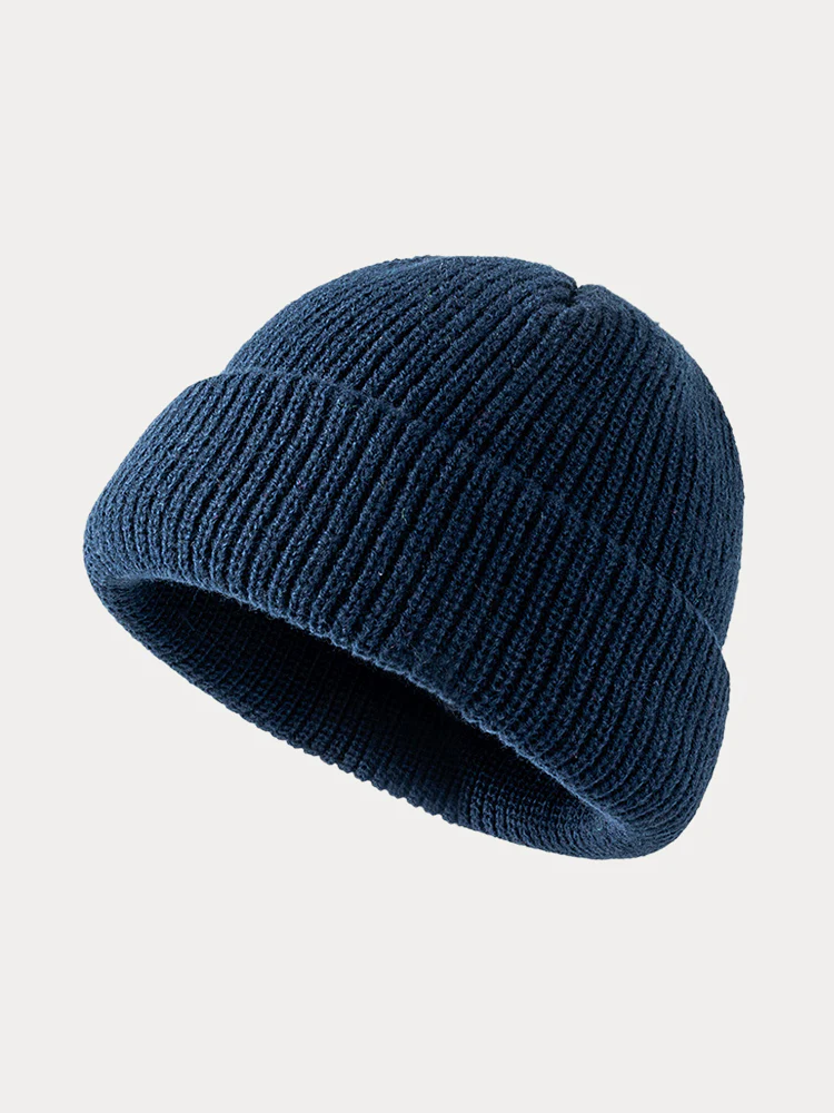 Classic Soft Elastic Knit Beanie - Image 19