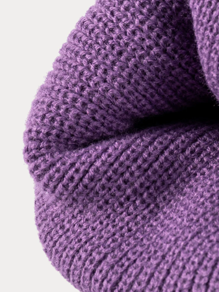 Classic Soft Elastic Knit Beanie - Image 22