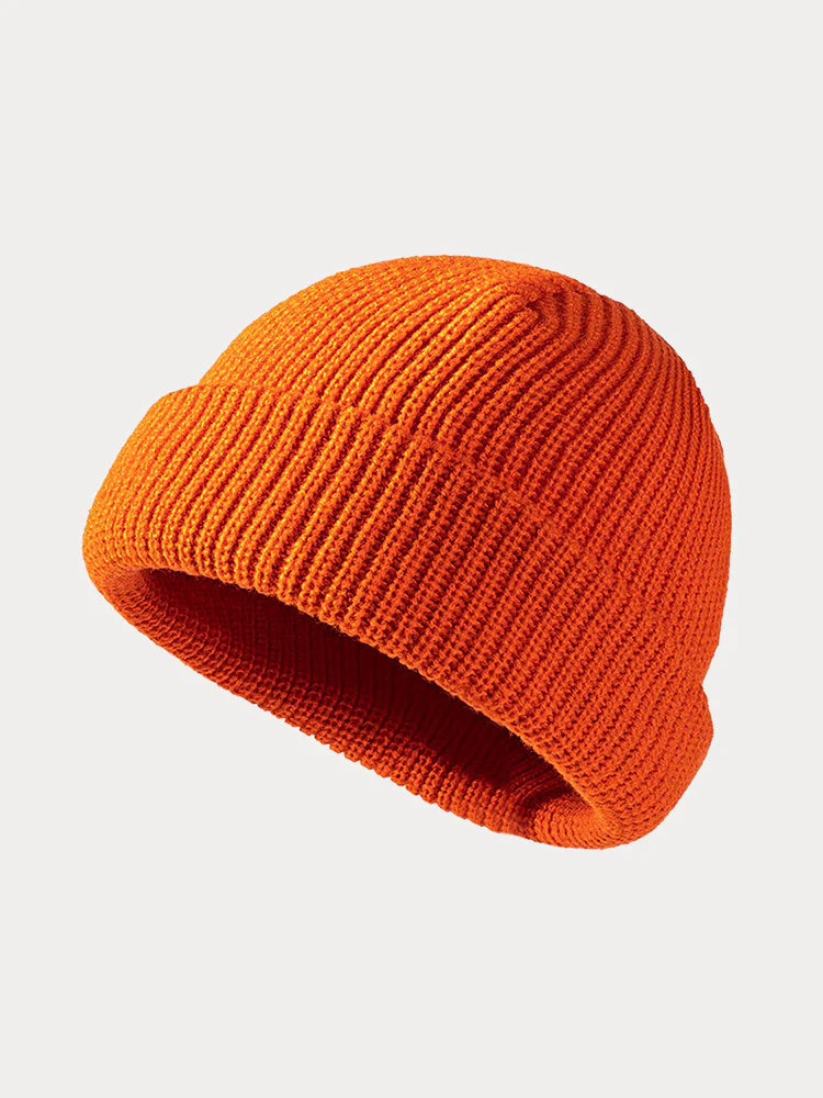 Classic Soft Elastic Knit Beanie - Image 3