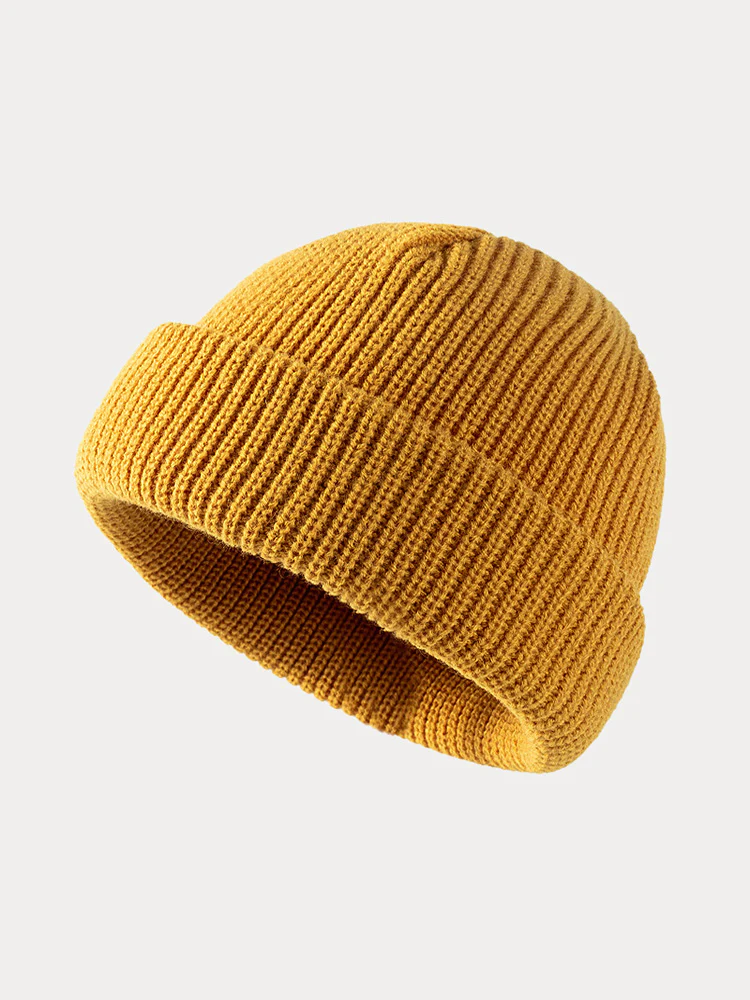 Classic Soft Elastic Knit Beanie - Image 8