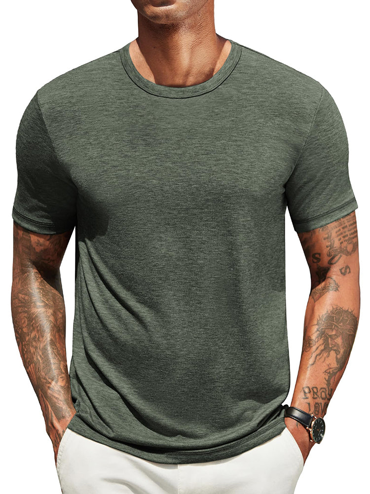 Classic Soft Versatile Basic T-Shirt (US Only) - Image 11