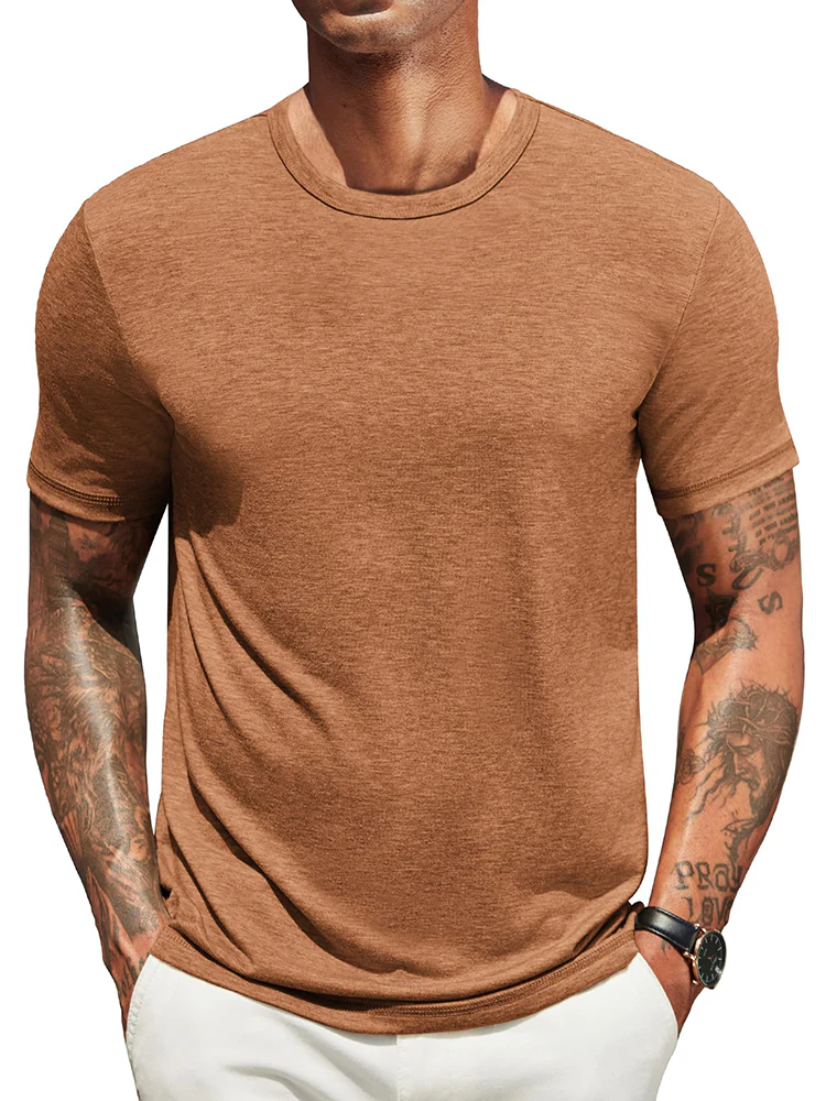 Classic Soft Versatile Basic T-Shirt (US Only) - Image 12