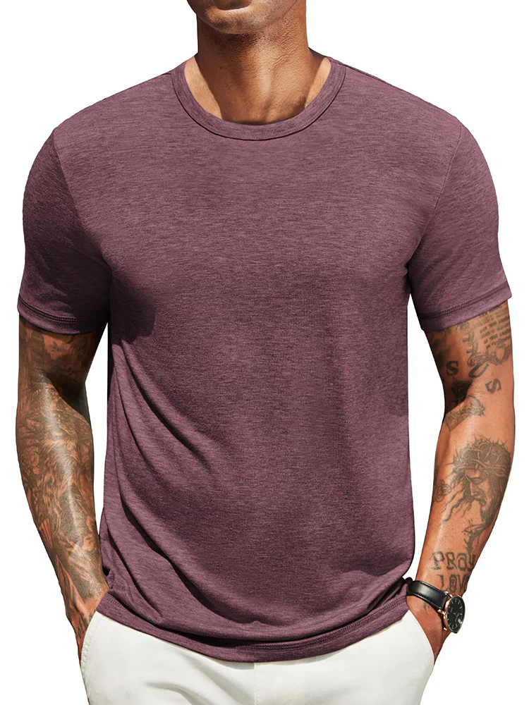 Classic Soft Versatile Basic T-Shirt (US Only) - Image 14