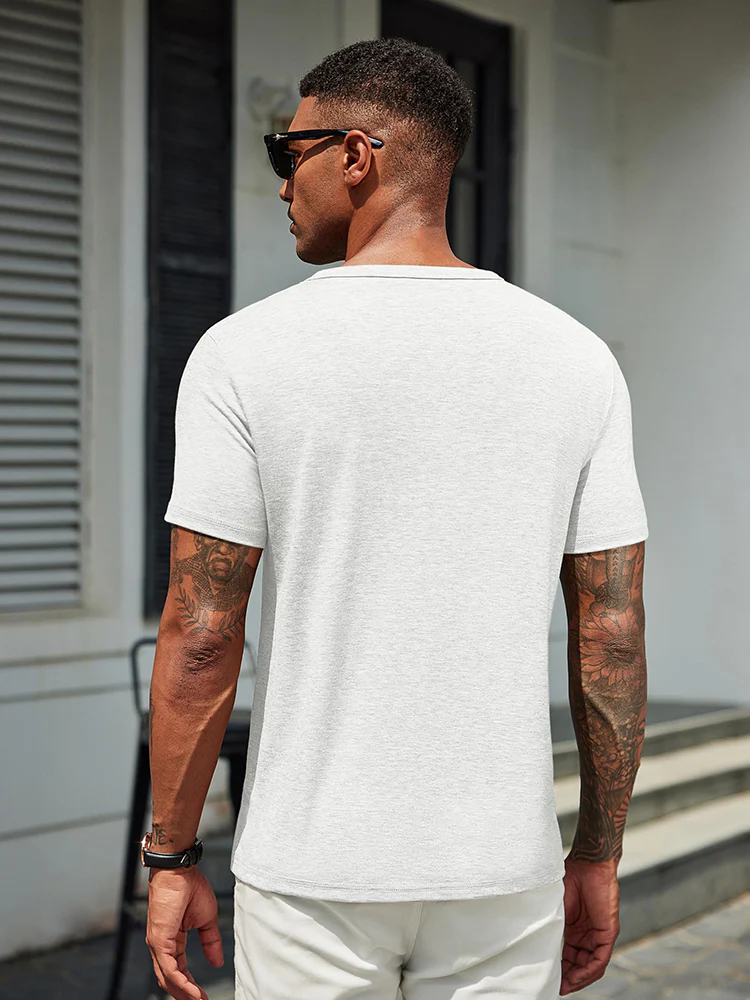 Classic Soft Versatile Basic T-Shirt (US Only) - Image 17