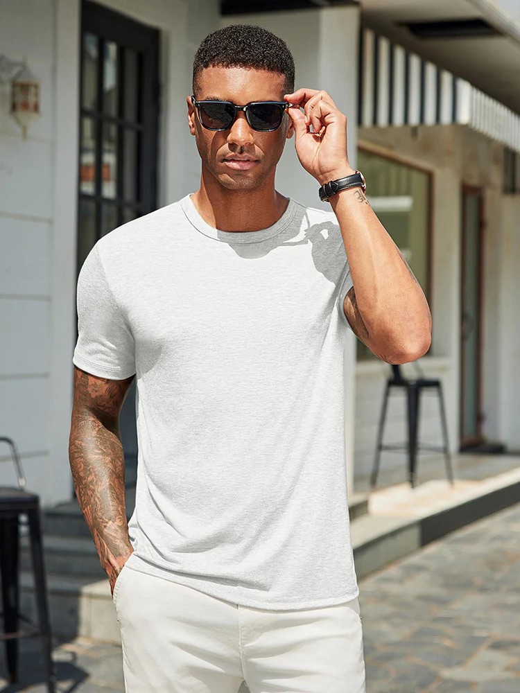 Classic Soft Versatile Basic T-Shirt (US Only) - Image 2
