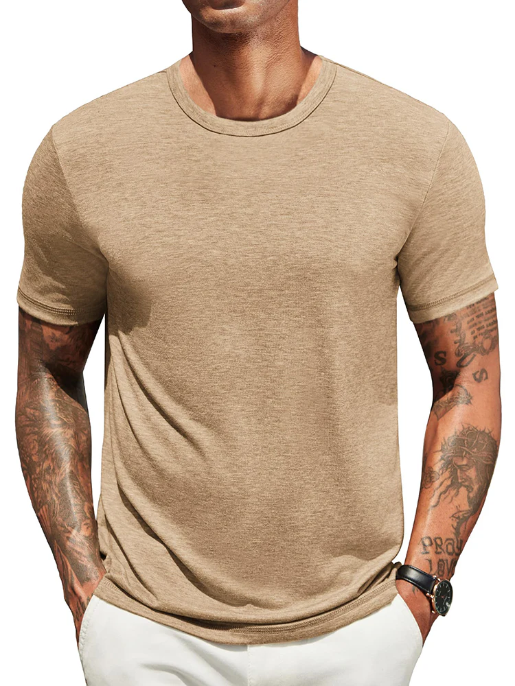 Classic Soft Versatile Basic T-Shirt (US Only) - Image 8