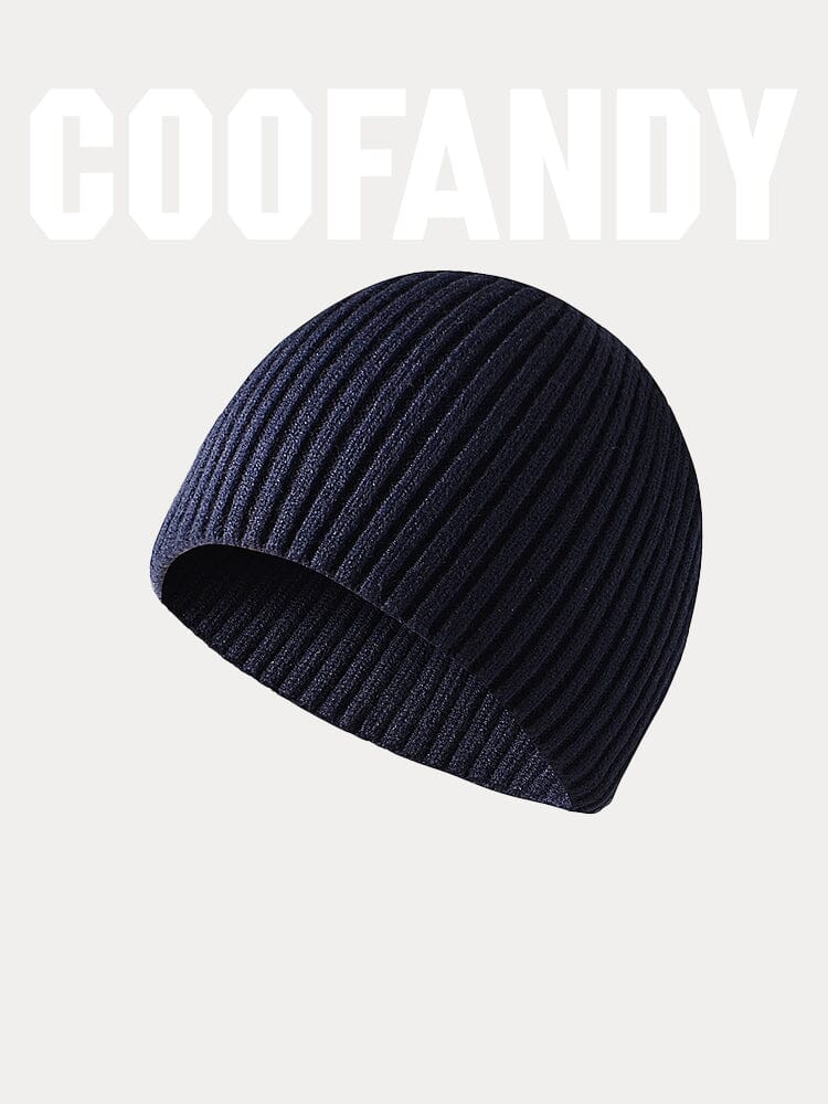 Classic Solid Knit Beanie - Image 2