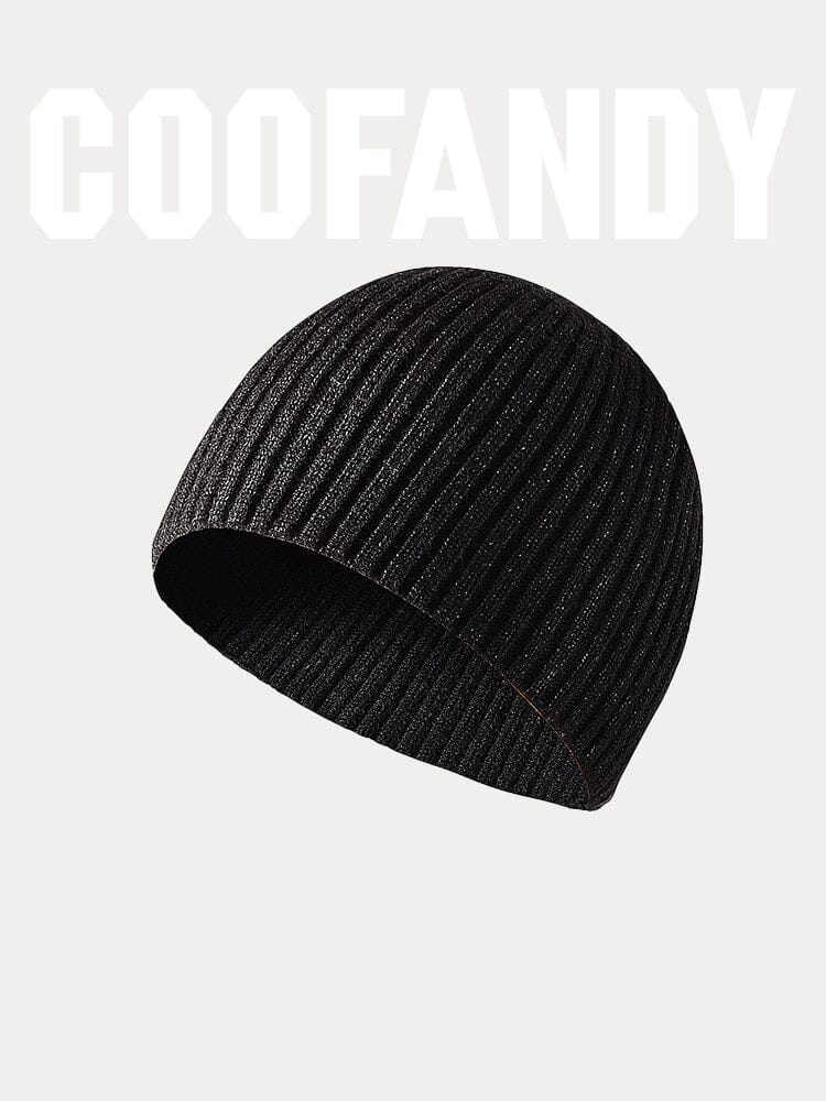 Classic Solid Knit Beanie - Image 5