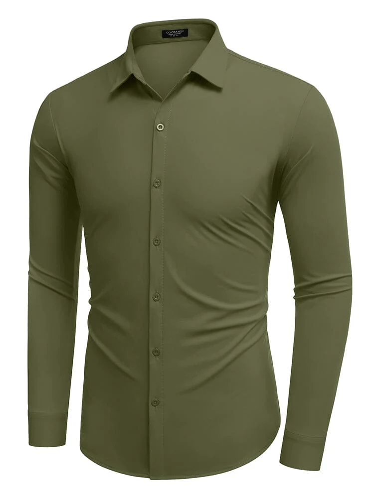 Classic Stretch Wrinkle-Free Shirt (US Only) - Image 7