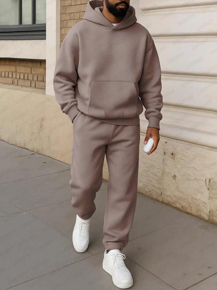 Classic Thick 2-Piece Sweatsuit Set - Image 2