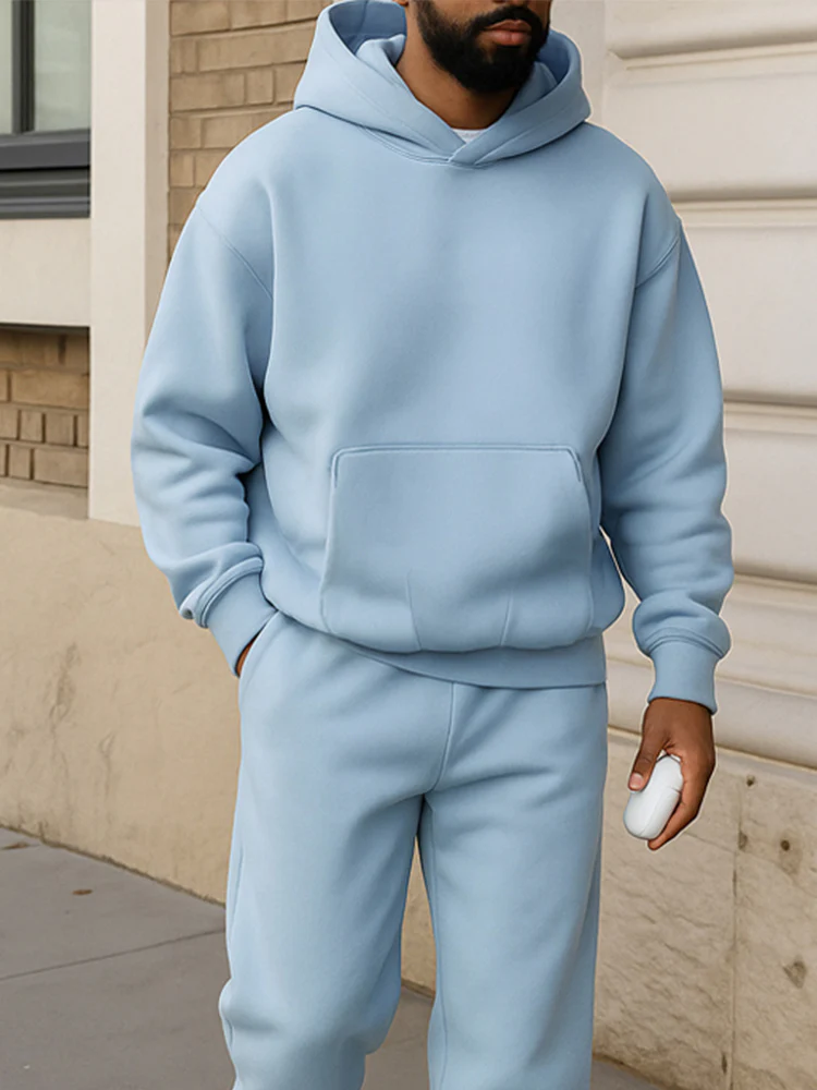 Classic Thick 2-Piece Sweatsuit Set - Image 3