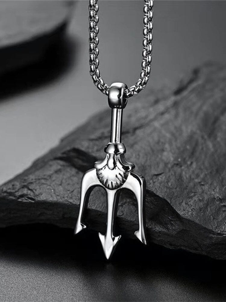 Classic Trident Pendant Necklace - Image 12