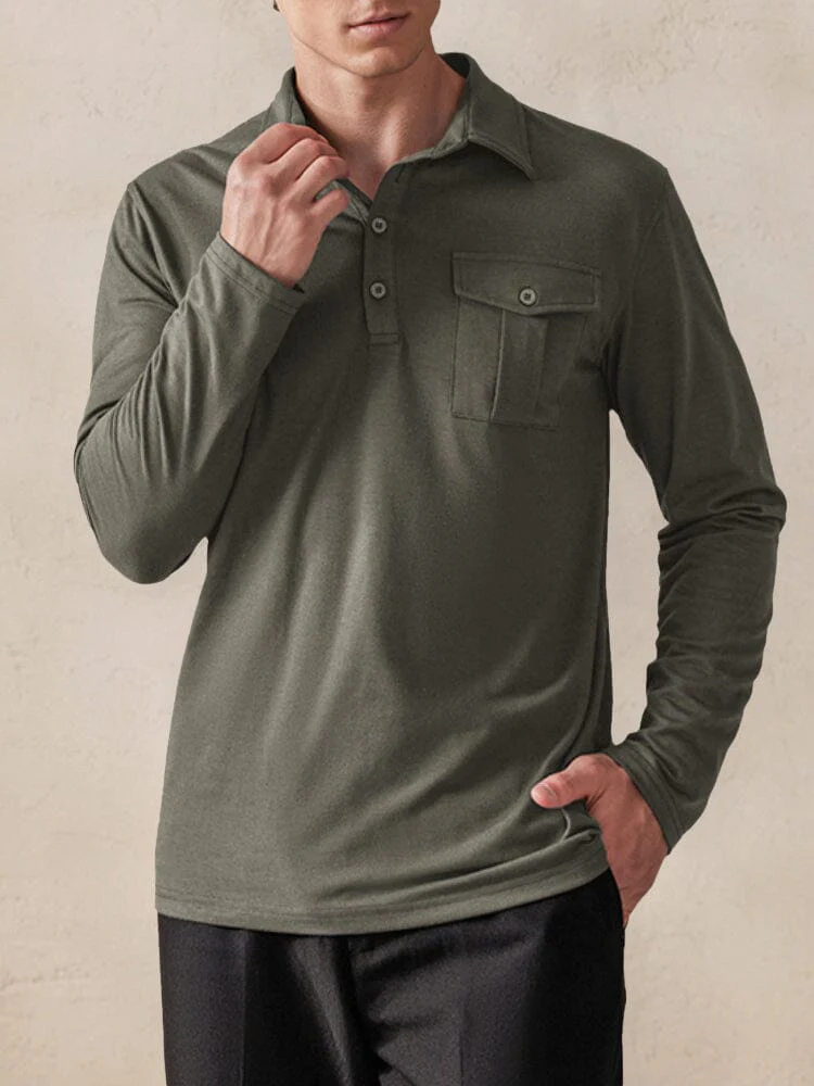 Classic Utility Polo Shirt - Image 4