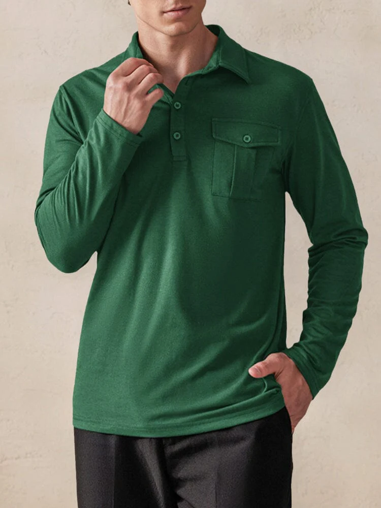 Classic Utility Polo Shirt - Image 5