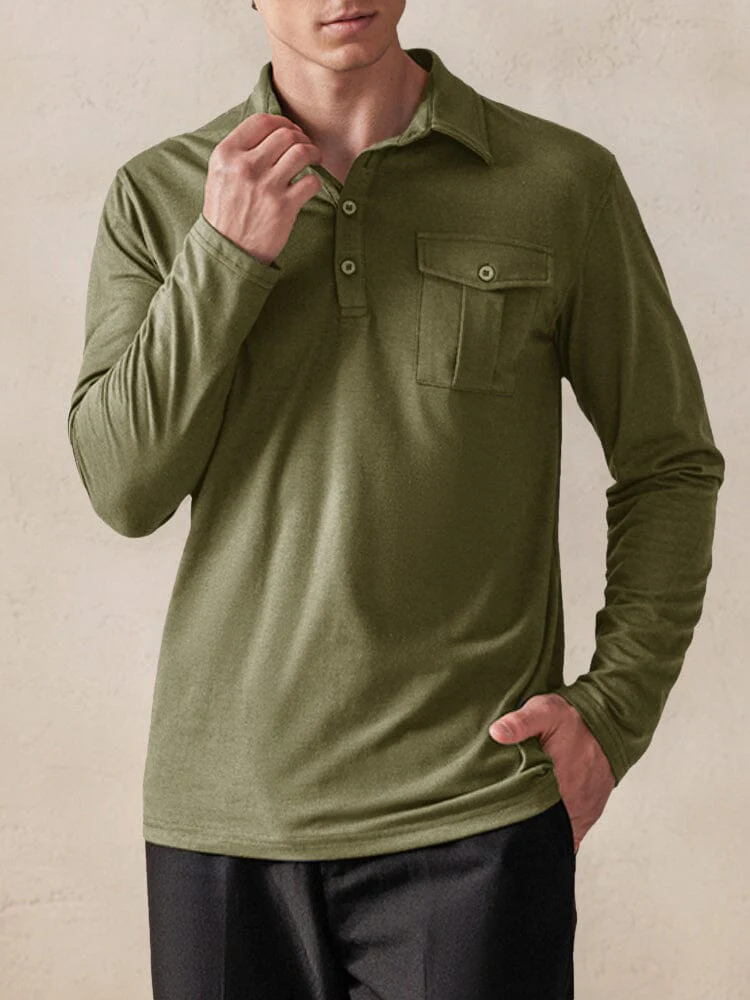 Classic Utility Polo Shirt - Image 7