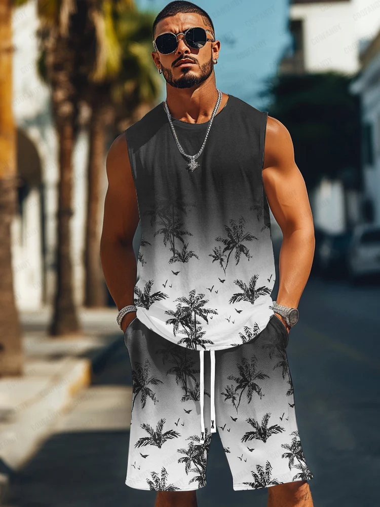 Coastal Graphic Print Summer Set - Image 2