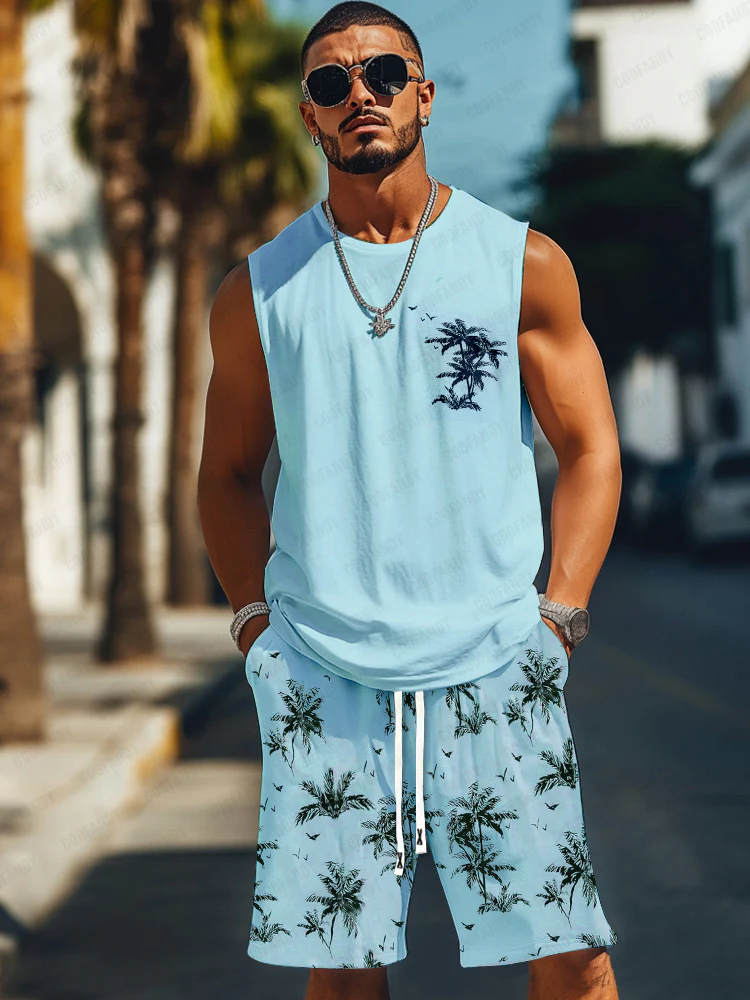 Coastal Graphic Print Summer Set - Image 5