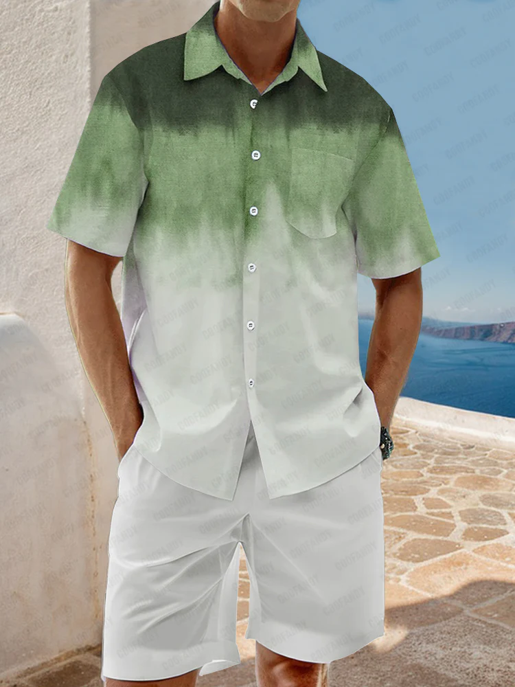 Coastal Vibe Printed Vacation Set - Image 2
