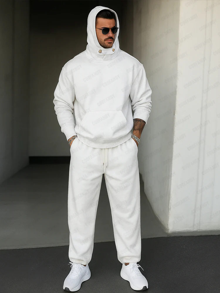 Comfort Athletic Design Hoodie Set - Image 3
