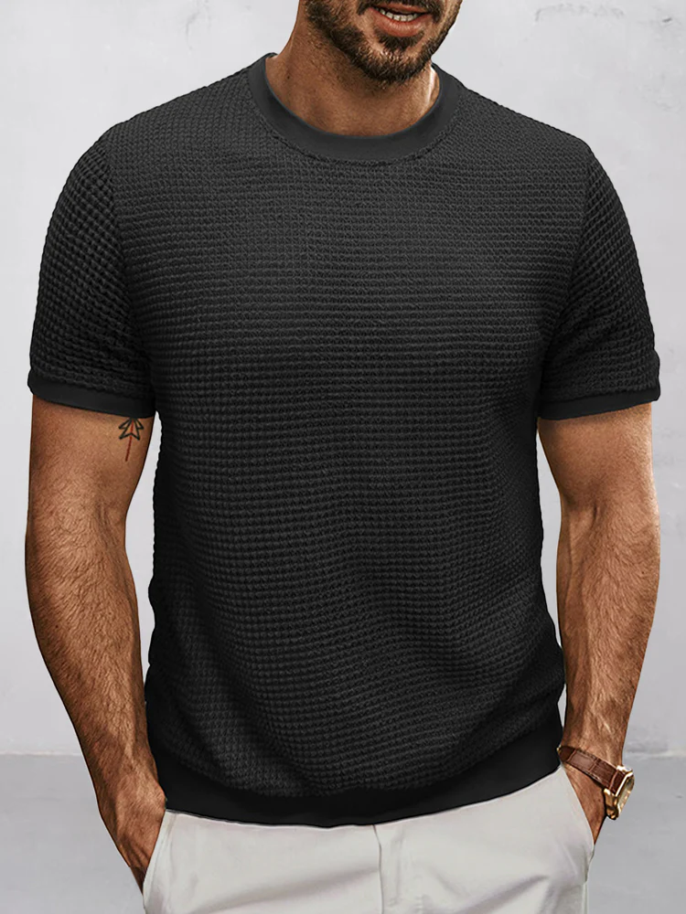 Comfort Knit Basic T-Shirt - Image 3