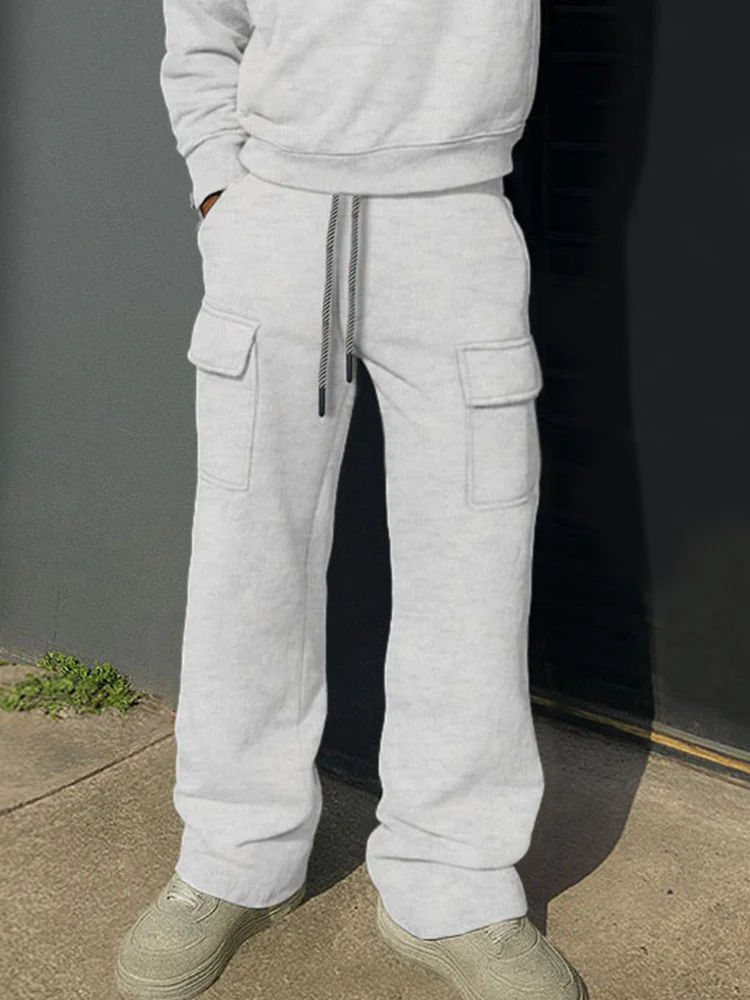 Comfort Ribbed Crewneck Sweatshirt Set - Image 4