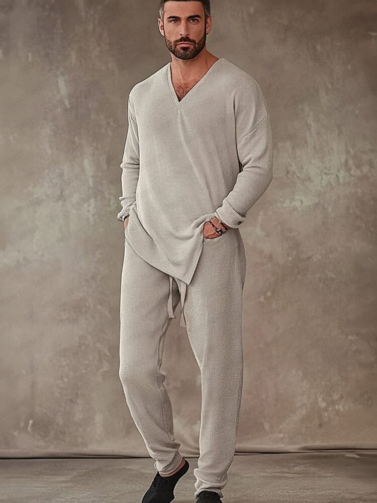 Comfort Stretch Asymmetric T-shirt Set - Image 2