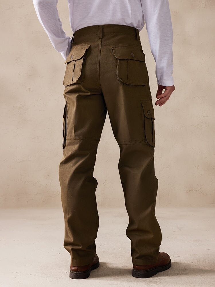 Comfy 100% Cotton Cargo Pants - Image 12