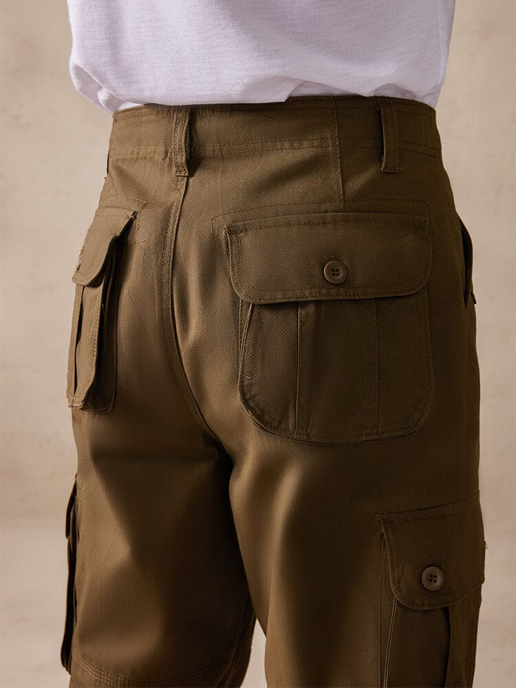 Comfy 100% Cotton Cargo Pants - Image 15