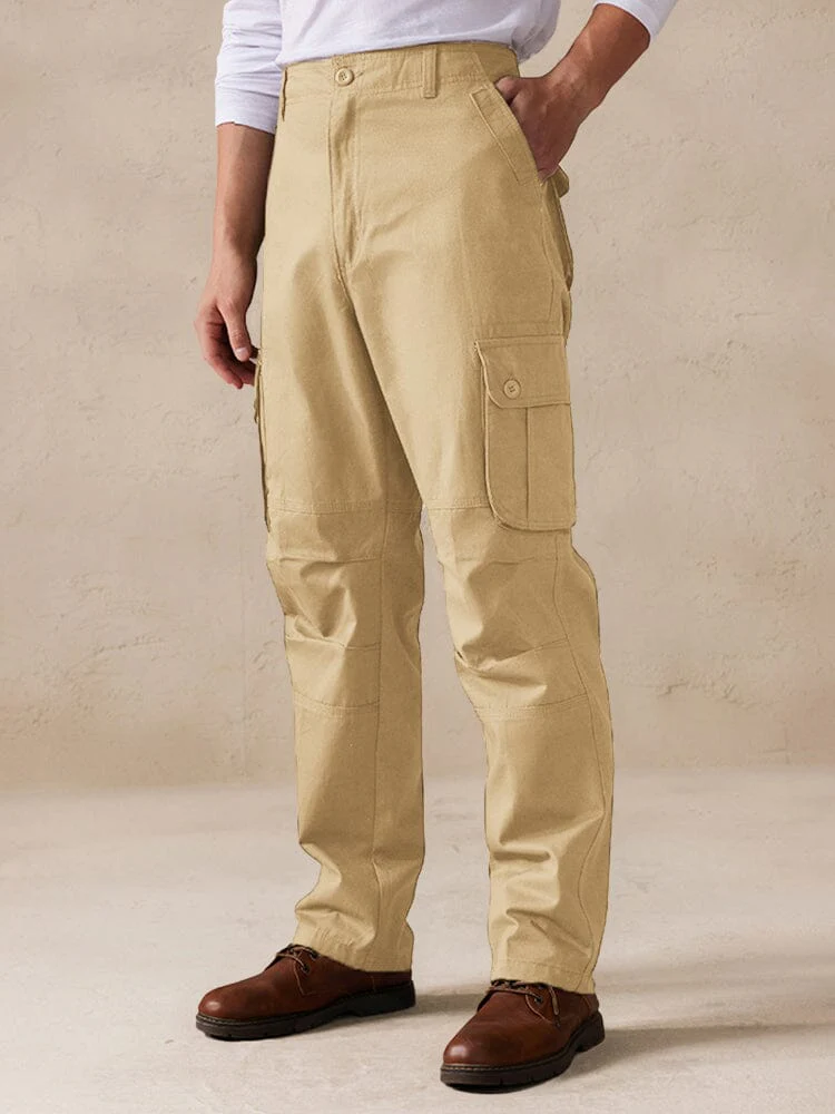 Comfy 100% Cotton Cargo Pants - Image 2