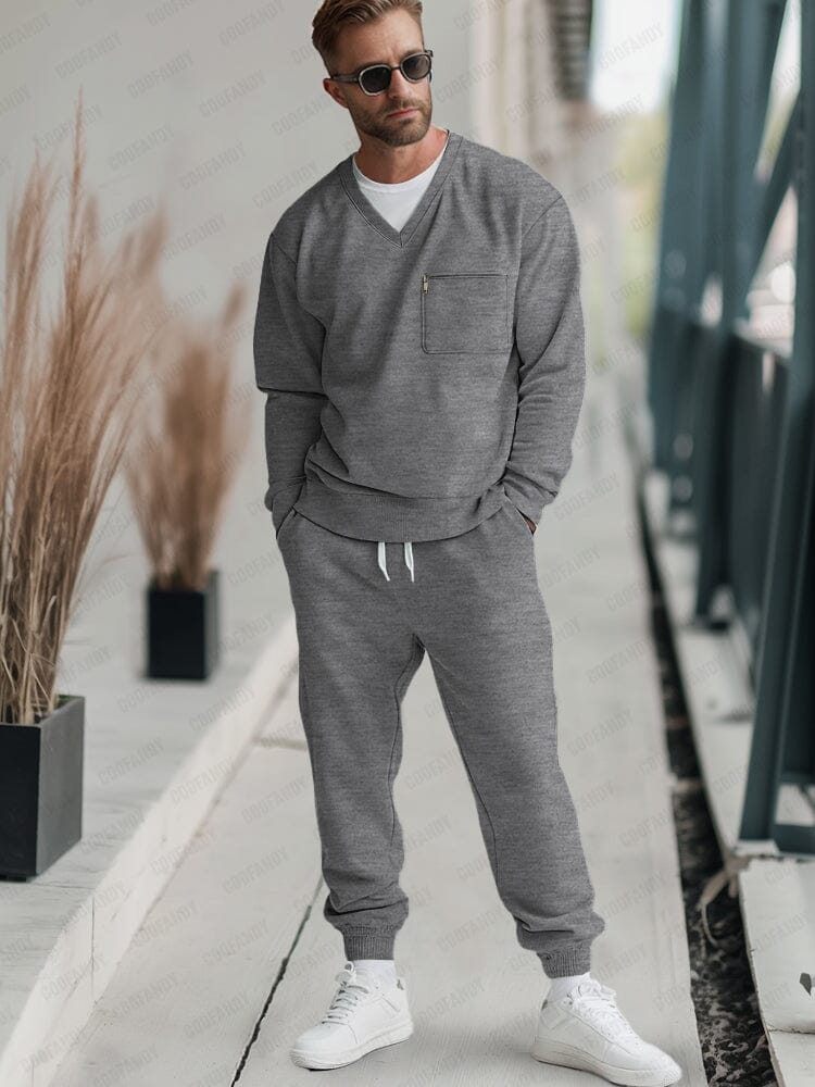 Comfy Leisure 2-Piece Sweatsuit - Image 2