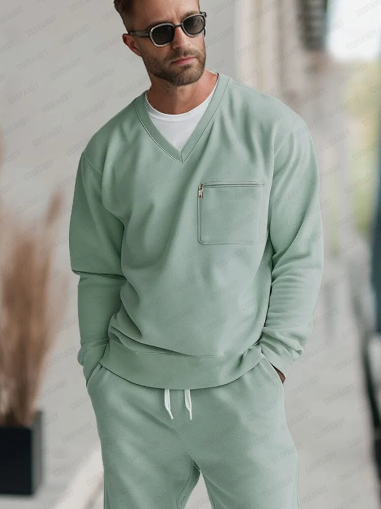 Comfy Leisure 2-Piece Sweatsuit - Image 3