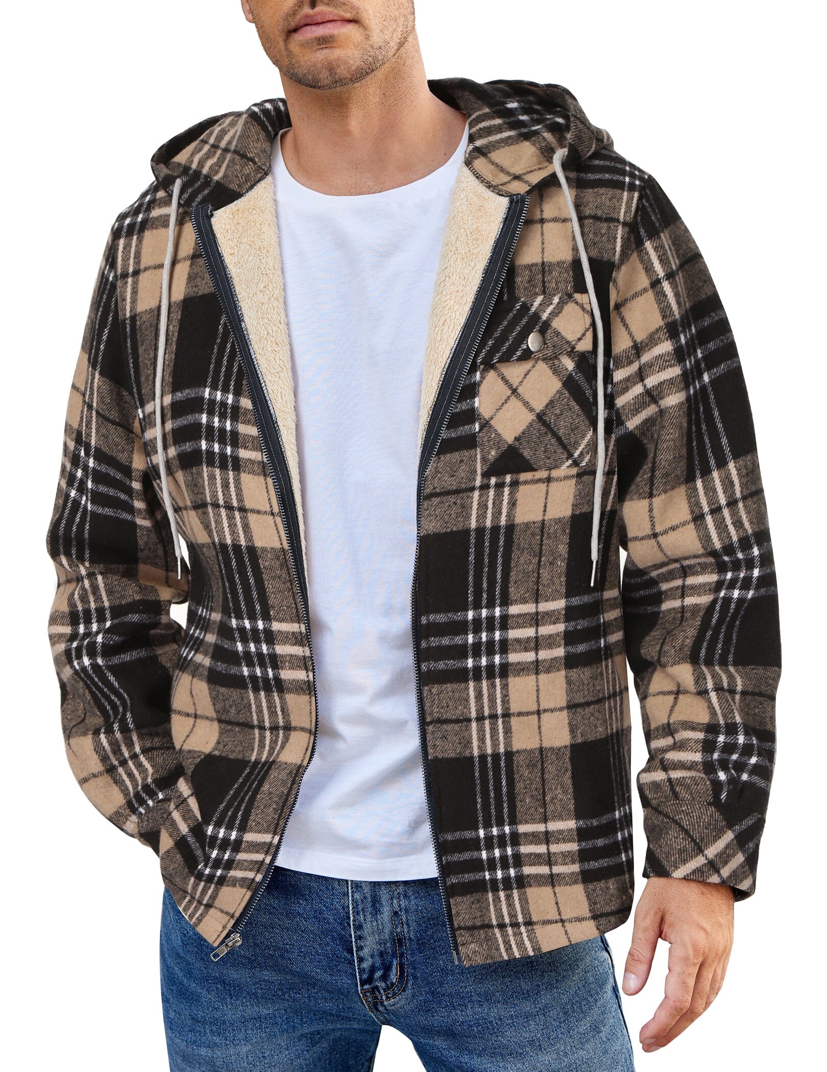 Comfy Plaid Flannel Lined Jacket (US Only) - Image 10