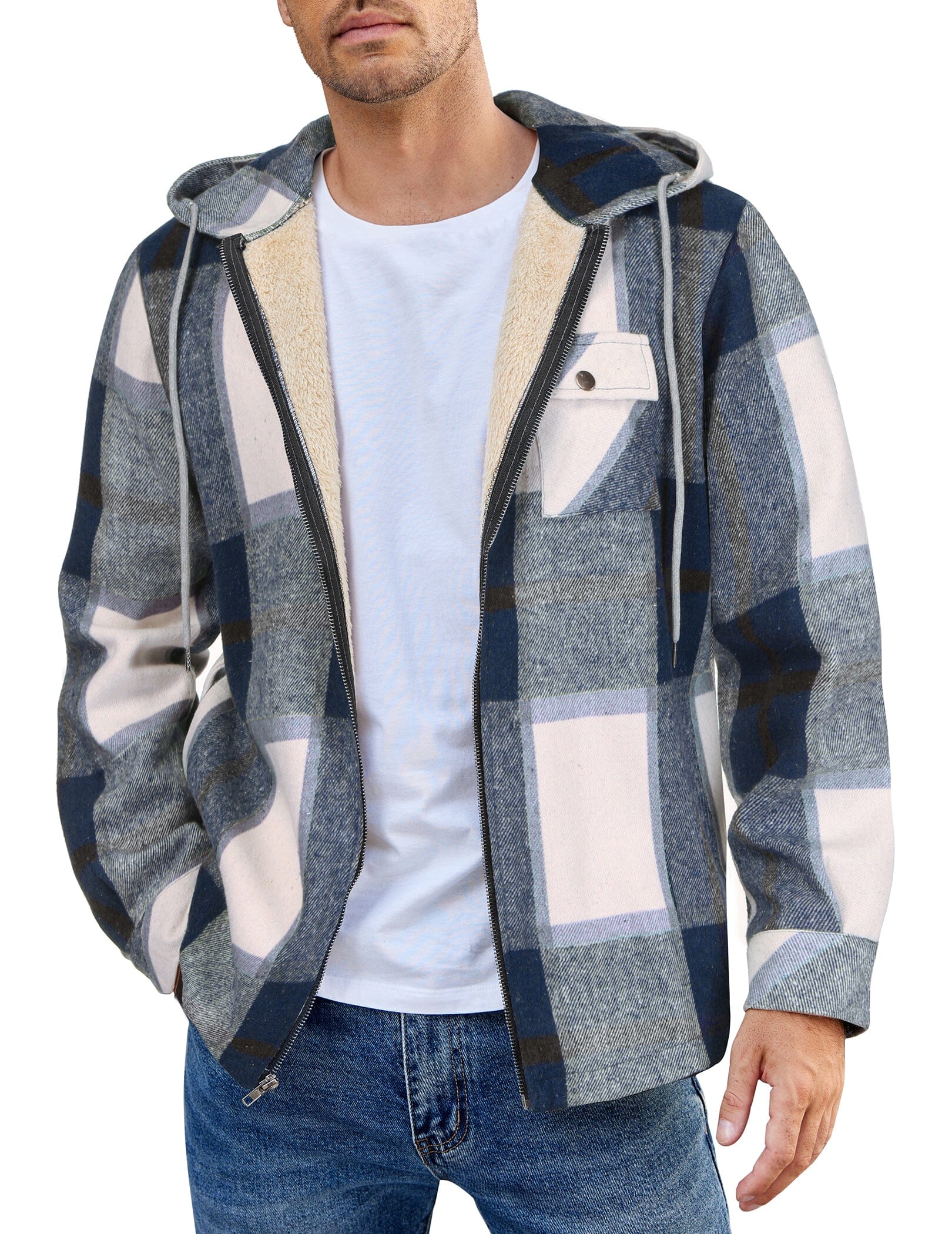 Comfy Plaid Flannel Lined Jacket (US Only) - Image 8