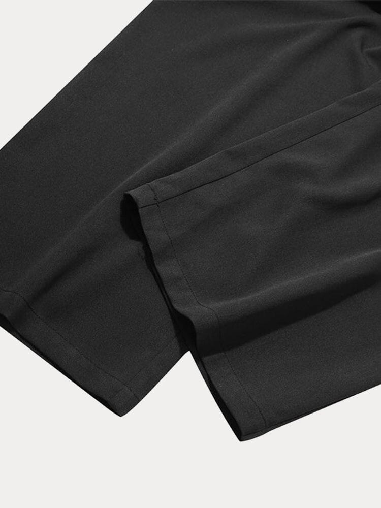 Comfy Pleated Wide Leg Slack Pants - Image 6
