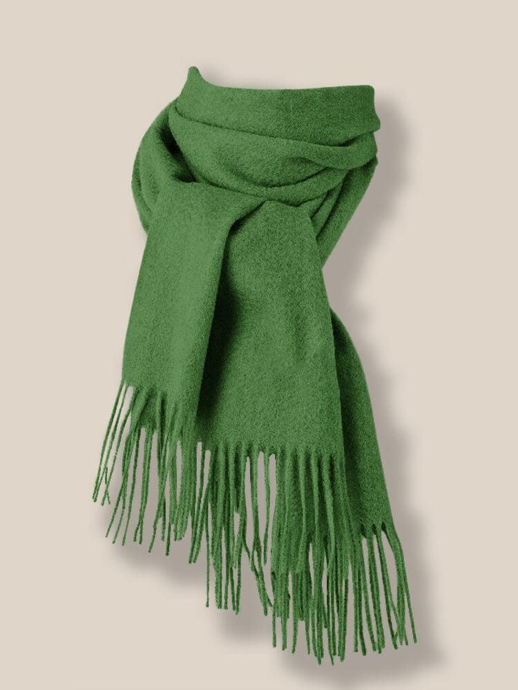 Comfy Tassel Faux Pashmina Scarf - Image 17