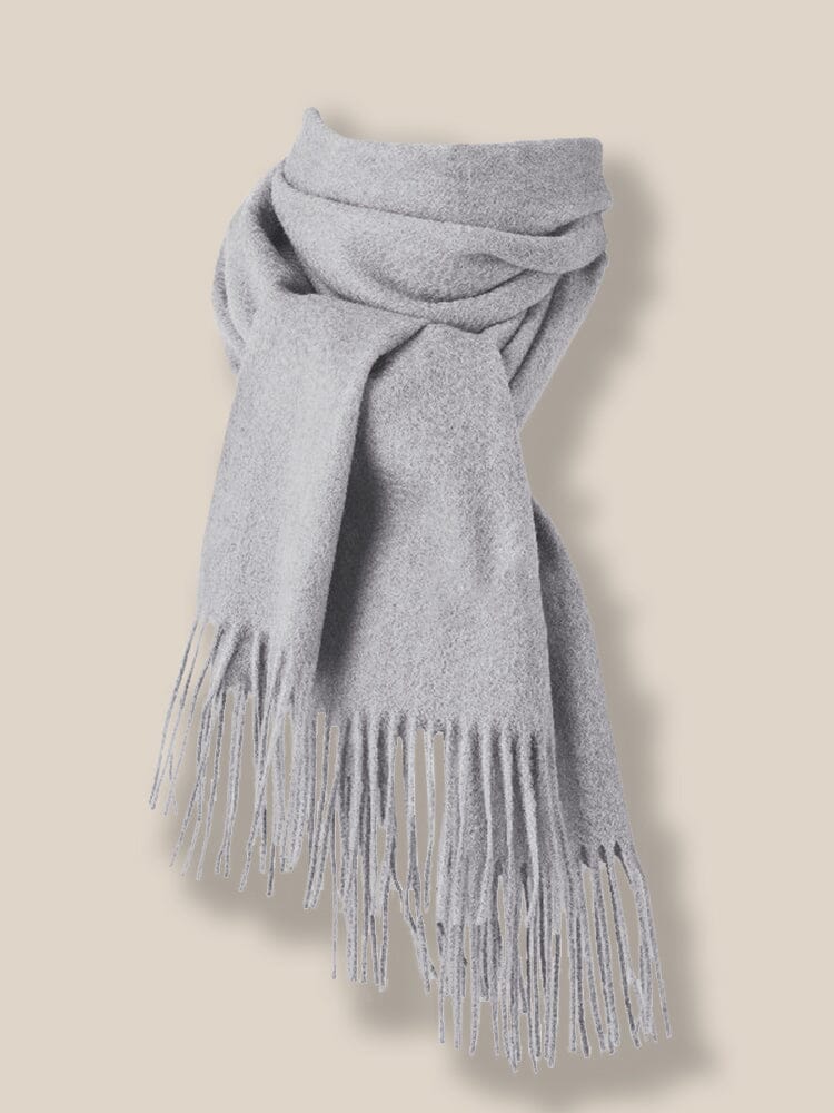 Comfy Tassel Faux Pashmina Scarf - Image 18