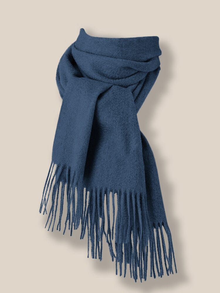 Comfy Tassel Faux Pashmina Scarf - Image 3