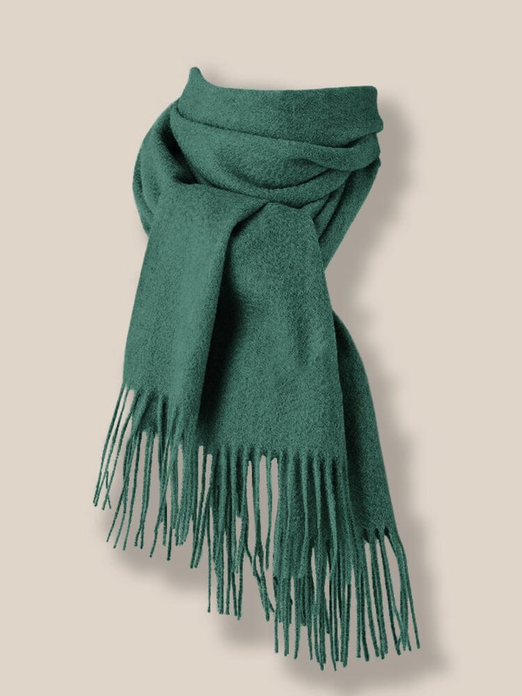 Comfy Tassel Faux Pashmina Scarf - Image 8