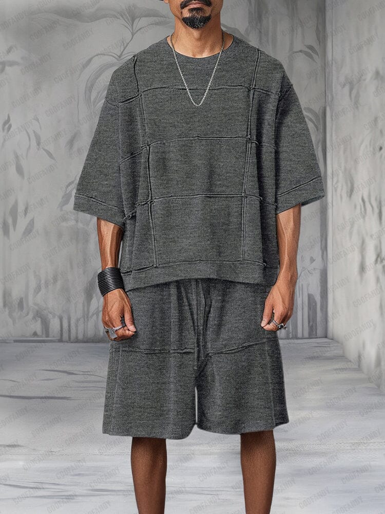 Contemporary Grid 2-Piece Set - Image 2