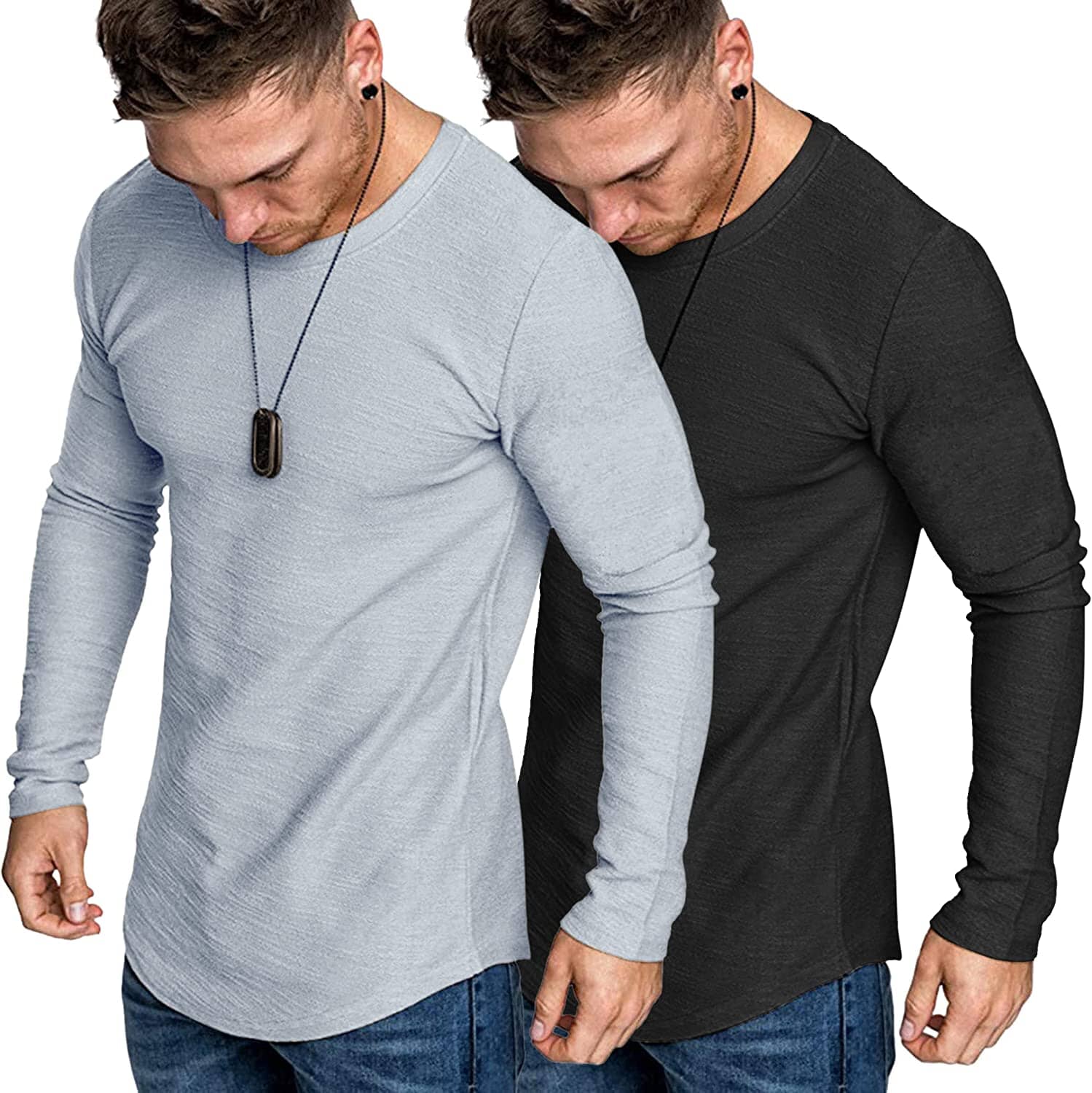 2-Pack Muscle Fitted Workout T-Shirt (US Only) - Image 4