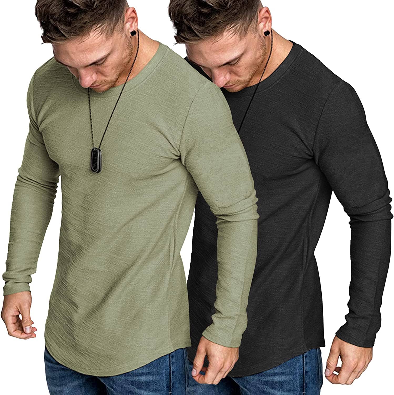 2-Pack Muscle Fitted Workout T-Shirt (US Only) - Image 5