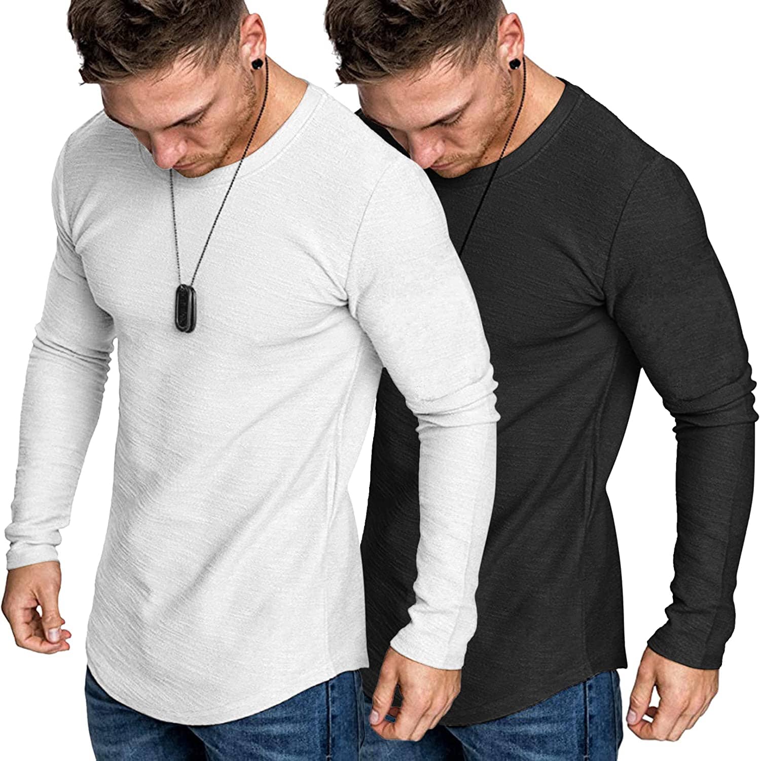 2-Pack Muscle Fitted Workout T-Shirt (US Only) - Image 6